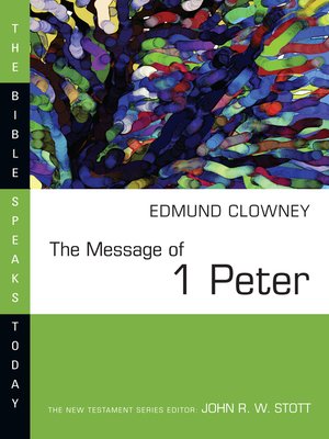 cover image of The Message of 1 Peter